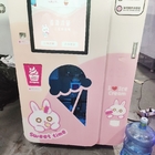 Máquina de venda automática combinado do iogurte frio automático do gelado para a venda
