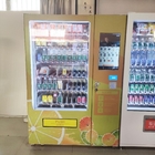 Petisco grande da capacidade e máquina de venda automática combinado da bebida para Europa