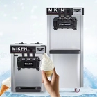 Máquina estando do gelado do assoalho, congelador macio do gelado do iogurte