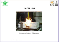 Equipamento de testes da inflamabilidade dos colchões CFR1632 do laboratório 16 e das almofadas de colchão