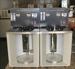 Verificador característico de formação de espuma dos banhos de ASTM D892 dois com o refrigerador para testes do óleo