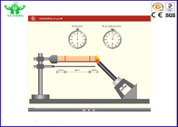 O ISO 9772 espuma verificador ardente horizontal plástico da inflamabilidade da máquina do teste/UL94 HBF