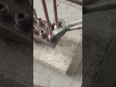 Máquina portátil de soldar tubos de cobre, máquina de aquecimento por indução de 25 kW 50A