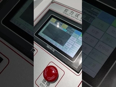 Máquina de teste elástica horizontal