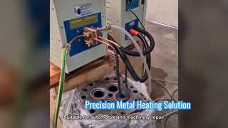 Máquina de aquecimento por indução de precisão para fabricação de metal