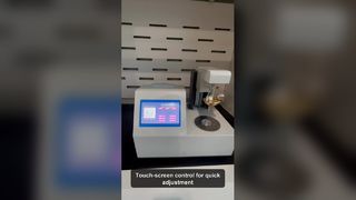Vídeo 3 do testador de ponto de fulgor de copo fechado