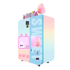 Máquina de venda automática de algodão-doce de açúcar elétrico rosa Snack Floss Venda automática de doces