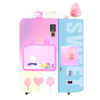 Máquina de venda automática de algodão-doce de açúcar elétrico rosa Snack Floss Venda automática de doces