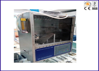 Laboratório de ASTM D1230 equipamento de testes da inflamabilidade do desempenho de matéria têxtil de 45 graus