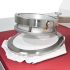 ISO 9237/ASTM D737/BS 5636 da máquina de testes da permeabilidade do ar da tela de matéria têxtil