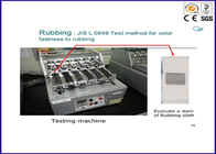 Verificador da fricção da rapidez de cor de JIS usado na rapidez de cor de tingidura ao teste de fricção