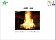 Equipamento de testes da inflamabilidade dos colchões CFR1633 para a chama aberta