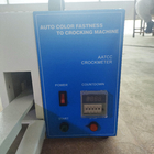 A máquina automática AATCC do teste de Crocking determina a rapidez de cor de matéria têxtil
