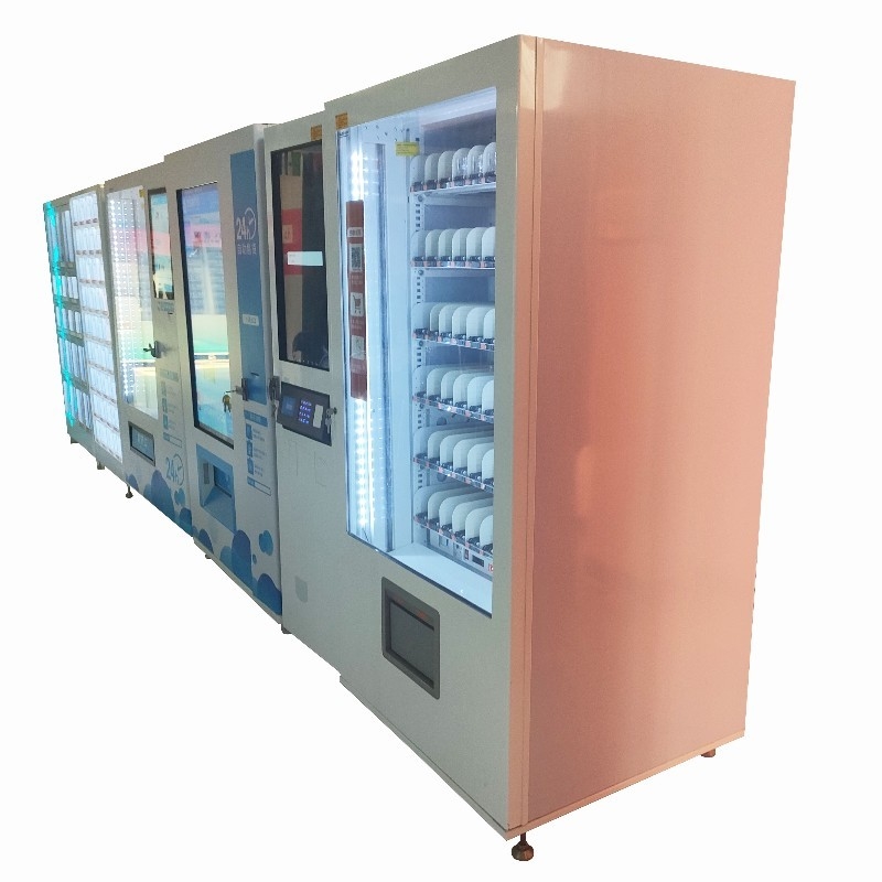 Máquinas de venda automática misturadas da cor das máquinas de venda automática de alta velocidade amados comer das máquinas