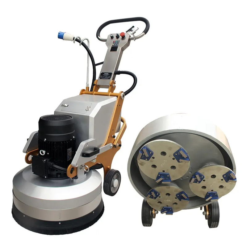 máquina de moedura do granito 220kg com 3 tanque partes de placa e de água 10.6L de moedura
