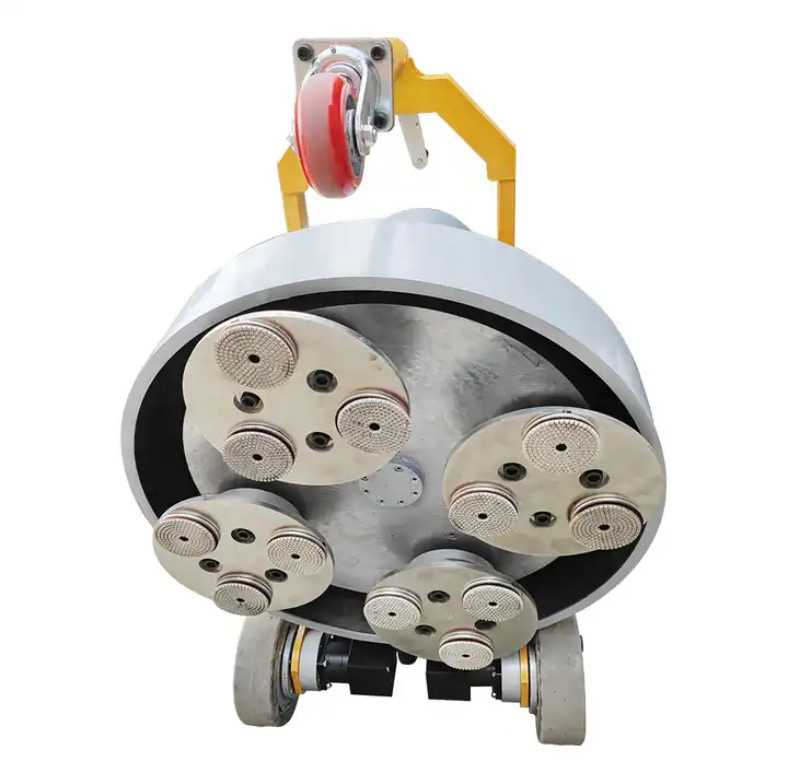 Máquina de moagem de piso de concreto de alto desempenho 220V 320 Rpm com 3 placas de moagem