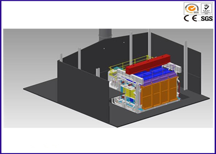 O equipamento de testes horizontal BS do fogo da grande escala 20 de 476 partes para o fogo condiciona