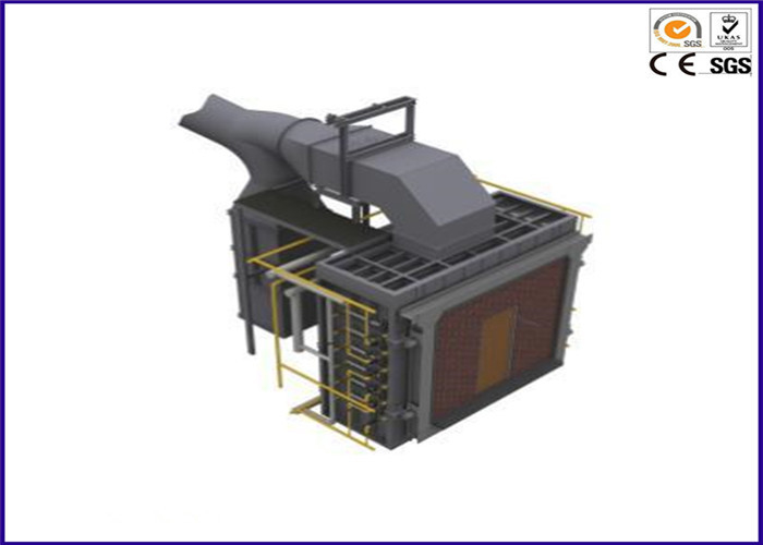 Fornalha vertical do teste de resistência do fogo da grande escala para produtos da construção
