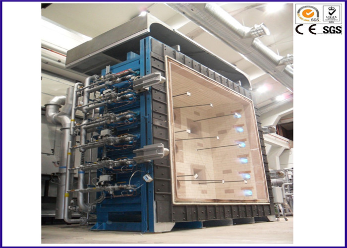 ISO vertical 834 do equipamento de testes ASTM do fogo da grande escala E119 para produtos da construção
