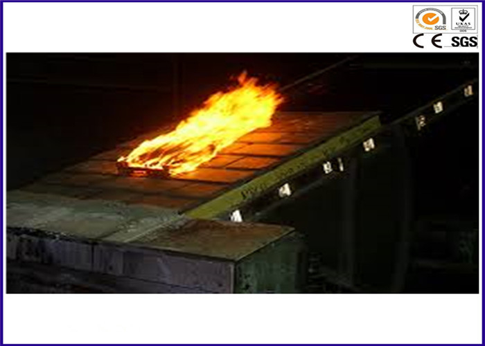 Verificador ardente do tipo do equipamento de testes ASTM da inflamabilidade da célula solar E 108-04