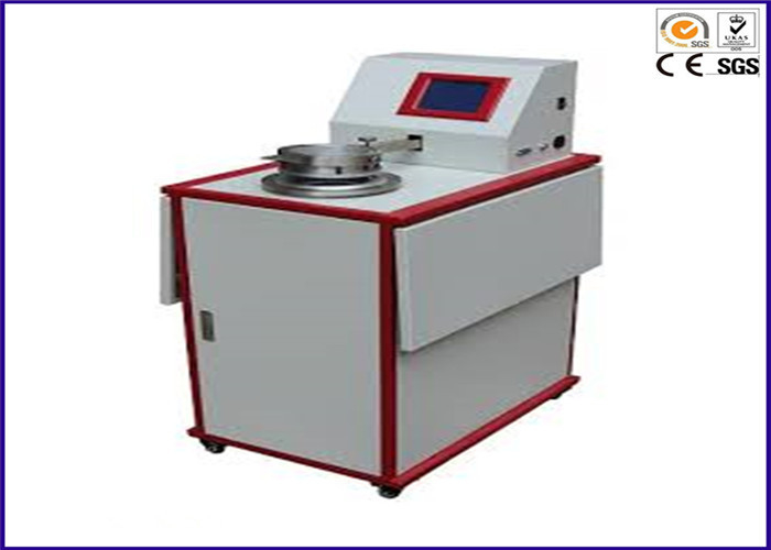 Equipamento de testes totalmente automático da permeabilidade do ar da tela de matéria têxtil da exposição do ISO 9237 LCD de ASTM D737