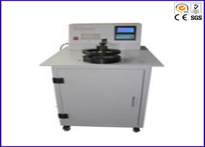 Equipamento de testes totalmente automático da permeabilidade do ar da tela de matéria têxtil da exposição do ISO 9237 LCD de ASTM D737