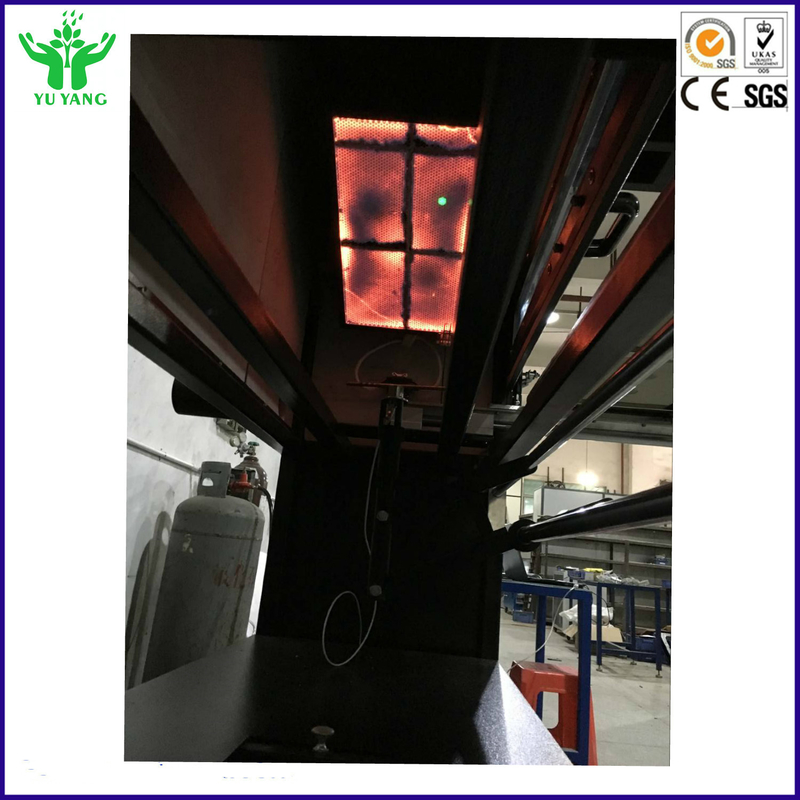 Fluxo brilhante crítico do verificador do fogo do ISO 9239-1 ASTM E648 com uma fonte brilhante da energia calorífica
