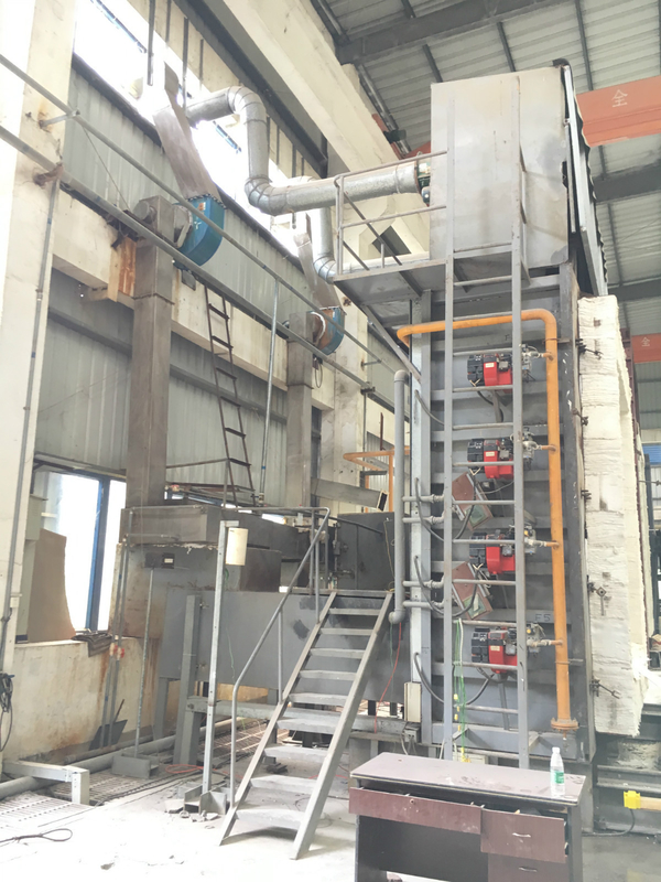 Verificador de 476 partes do fogo do material de construção 20&22 das BS e fornalha do teste de resistência do fogo das estruturas