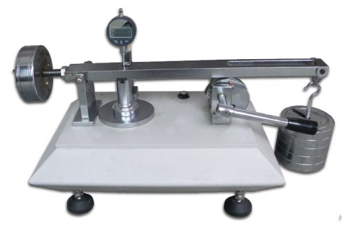 Equipamento de testes de matéria têxtil do ISO 9863-1/verificador espessura do geotêxtil para o laboratório