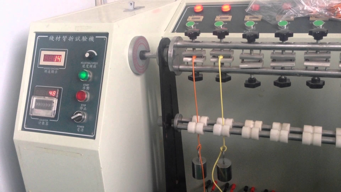 Equipamento de testes do fio de 6 estações para o teste de dobra Cria do cabo do robô 0003,2