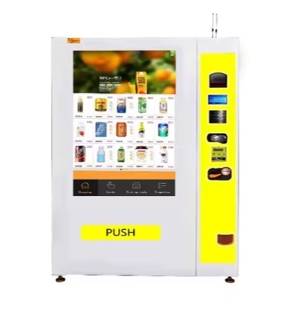 Máquina de venda automática e conveniente para estação Shopping Mall Hotel Subway