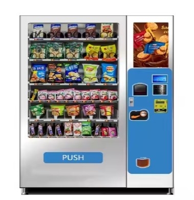 Máquina de venda automática e conveniente para estação Shopping Mall Hotel Subway