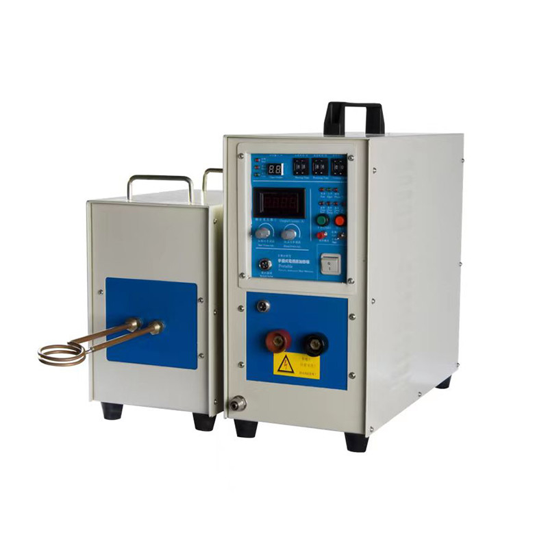 25KW aquecedor de indução para o eixo de engrenagem tubo de rolamento bomba de montagem placa de aço e mais conjunto de teste elétrico