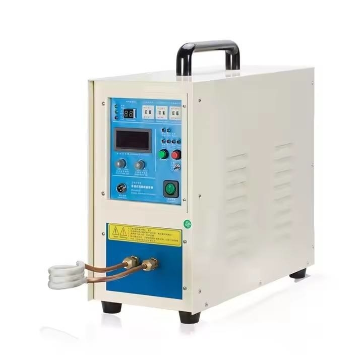 25KW aquecedor de indução para o eixo de engrenagem tubo de rolamento bomba de montagem placa de aço e mais conjunto de teste elétrico