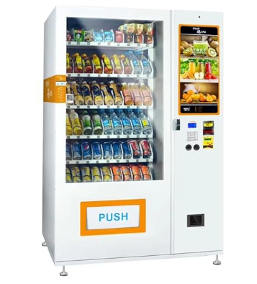 Máquina vendedora portátil compacta fácil de instalar em qualquer lugar adequado para pequenas lojas