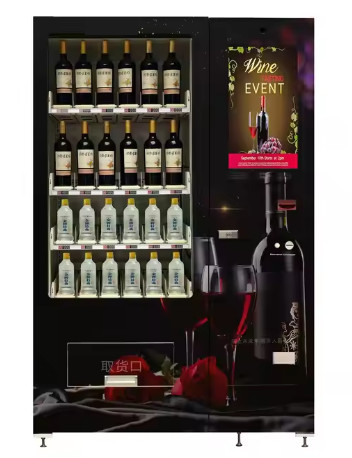 2025 Últimos Produtos Máquina de Venda de Vinho e Uísque Ideias de Máquina de Venda de Álcool