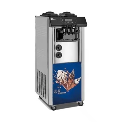 Máquina automática de venda automática de três cabeças para a produção de sorvete de sobremesas congeladas