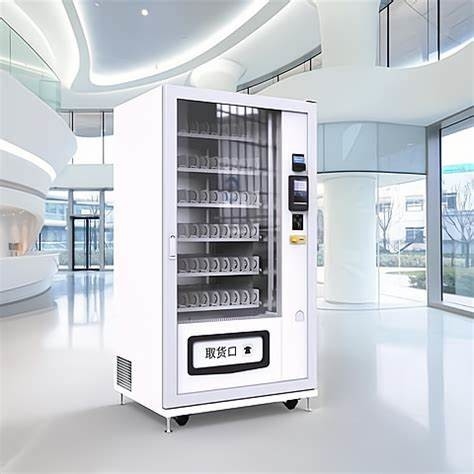 Máquina de venda automática para ginásios cheia de bebidas esportivas para alimentar seu treino