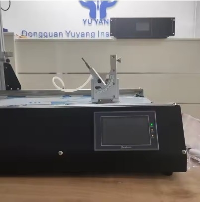 Equipamento de ensaio de inflamabilidade para materiais têxteis e de brinquedos ISO 6941 ISO 6940 Teste de retardador de chama de tecido