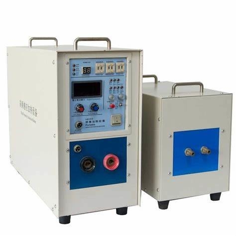 Máquina de aquecimento por indução de alta frequência para o metal através da forja térmica