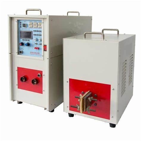 Máquina de aquecimento por indução de alta frequência para o metal através da forja térmica