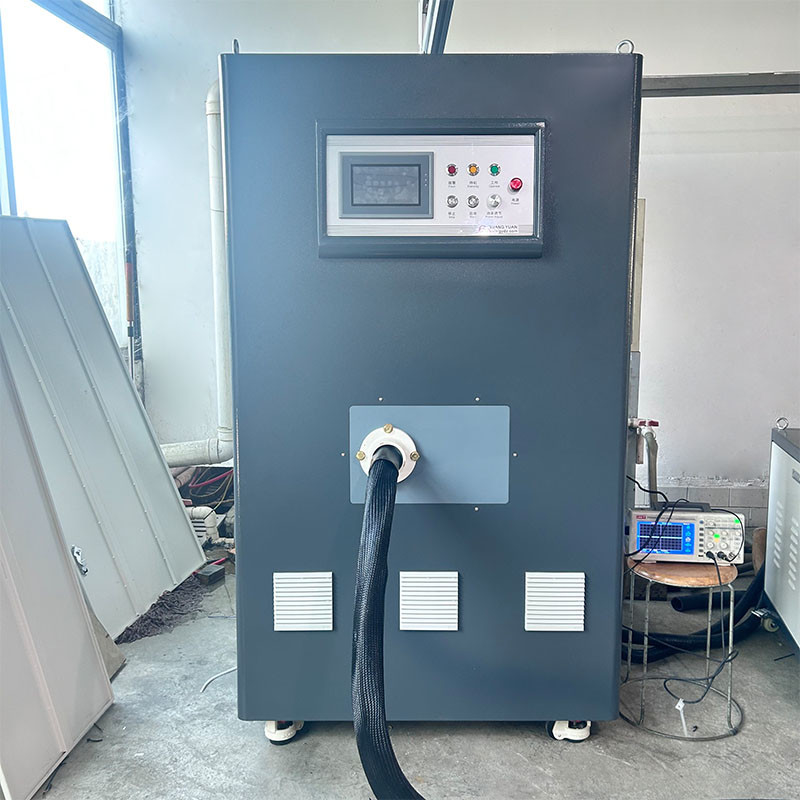 Forno de fusão de aço inoxidável personalizado para máquina de aquecimento por indução de ultra-alta frequência com potência de saída de 60 kW