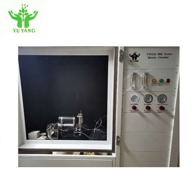Equipamento avançado de ensaio de inflamabilidade para as normas ASTM E 662 e ISO 5659-2