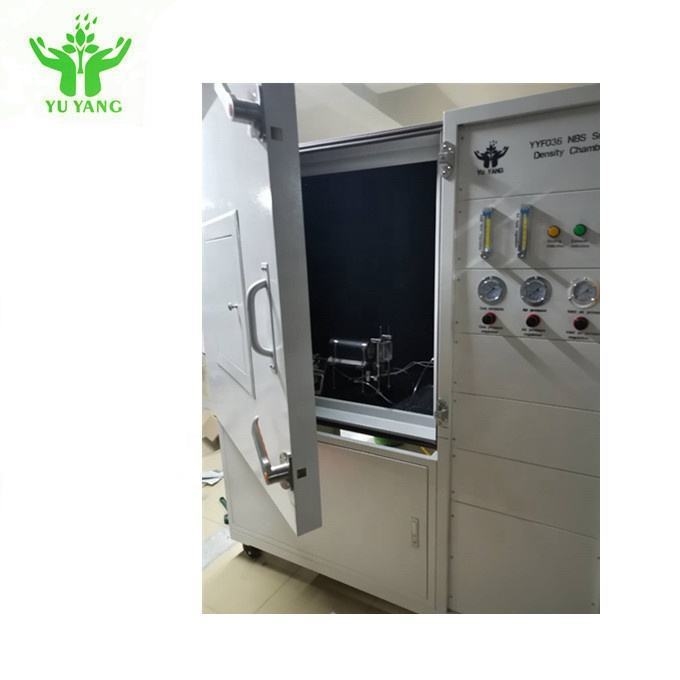 Equipamento avançado de ensaio de inflamabilidade para as normas ASTM E 662 e ISO 5659-2