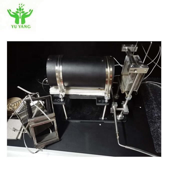Equipamento avançado de ensaio de inflamabilidade para as normas ASTM E 662 e ISO 5659-2