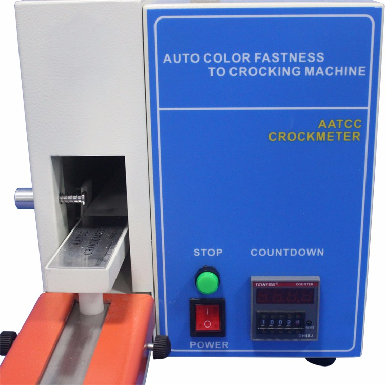 Teste de resistência à fricção elétrica de cor AATCC Crockmeter Auto Color Resiliência à máquina de crocking