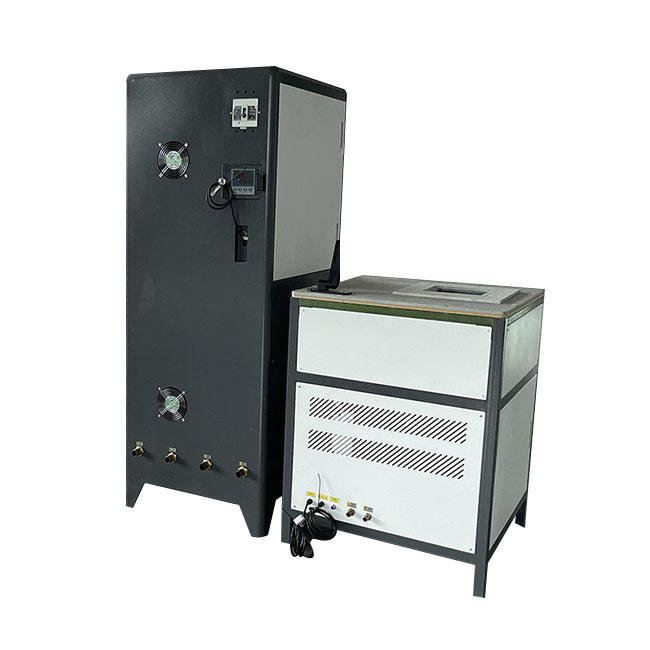 Máquina de Aquecimento por Indução de Têmpera e Endurecimento de Alta Frequência de 120kw, Fabricação Digital Automática de Metais para Motor de Bomba