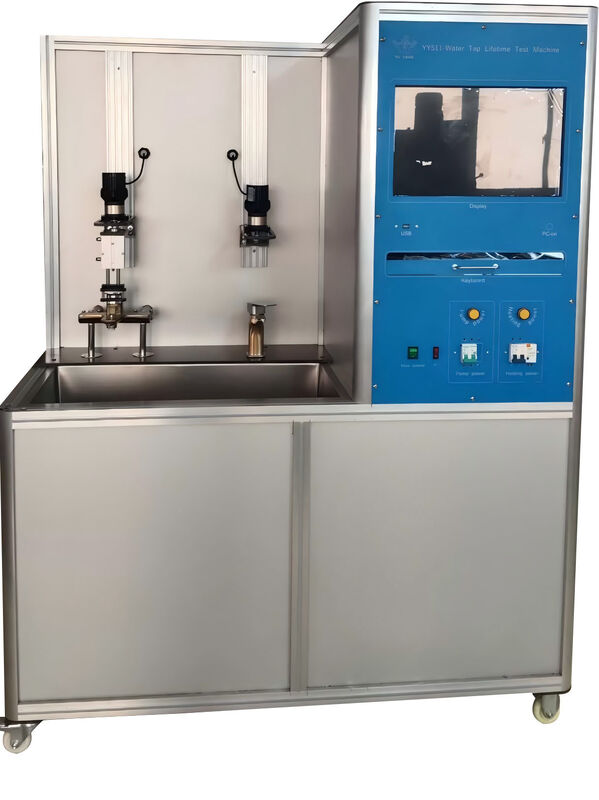 Máquina de Teste de Ciclo de Vida para Torneira Controlada por Computador EN817 com Velocidade Ajustável (0-15/min) e Construção em Aço Inoxidável