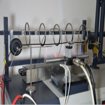 IEC 60331, BS 6387, EN 50200 Teste de integridade do circuito dos cabos elétricos