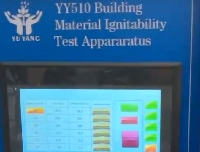 Aparelho de ensaio de ignibilidade certificado ISO 11925-2 com construção em aço inoxidável e velocidade de ar de combustão de 0,7 m/s para materiais de construção